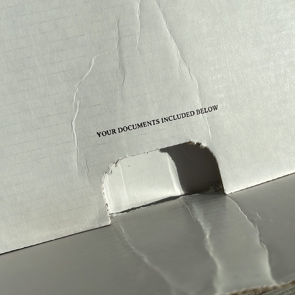 HERMES WHITE EMPTY BOX Chez Bienvenue Packing Box - Picture 8 of 13